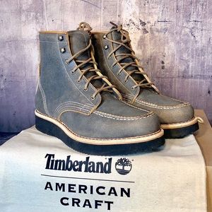 timberland american craft moc toe boots